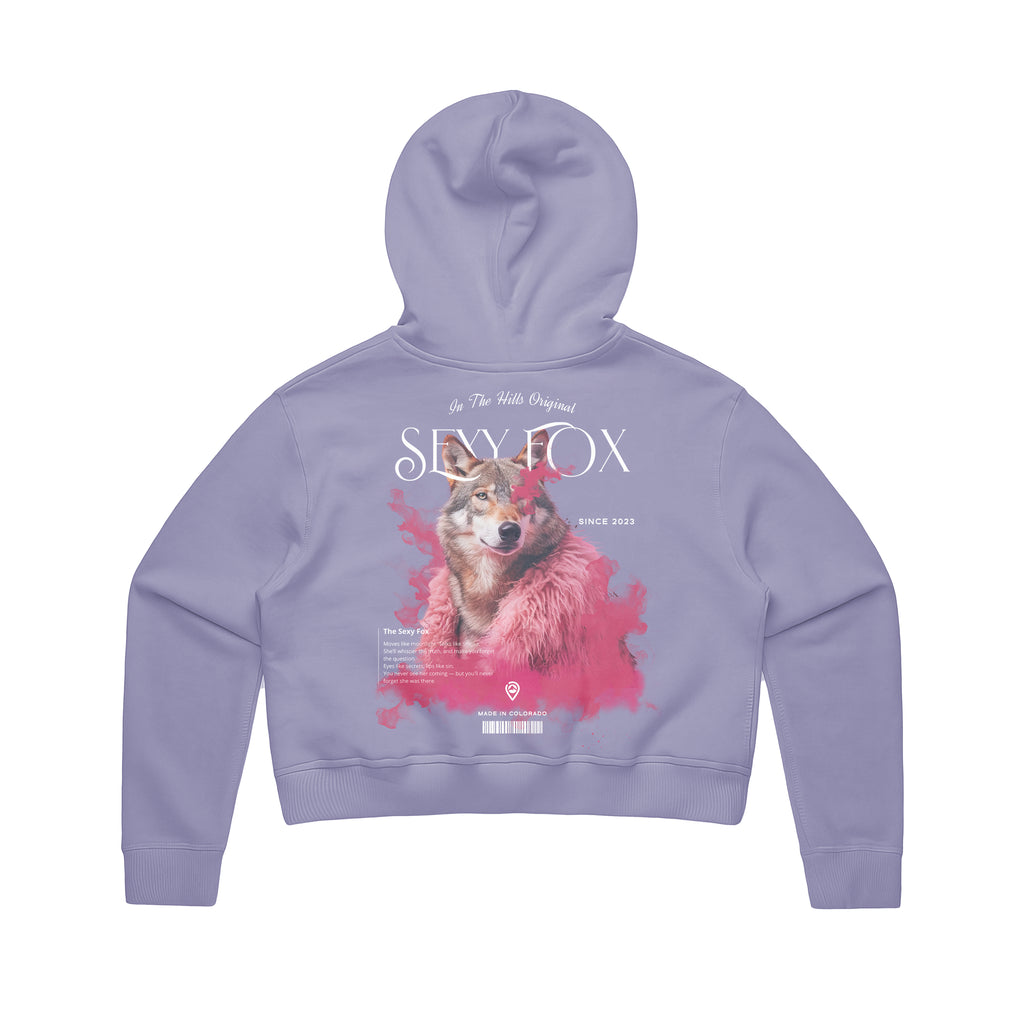 "Sexy Fox" Hoodie — Lavender by nthehillsx